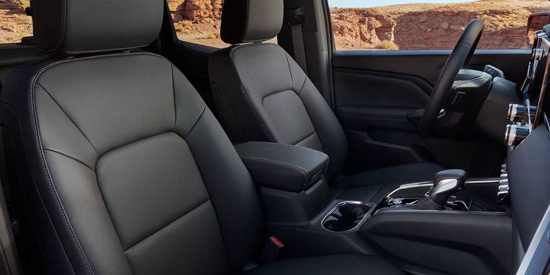 GMC Canyon seating comfort