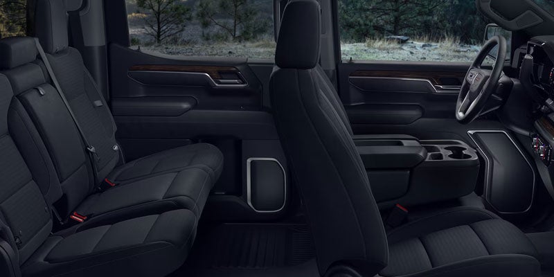 2026 GMC Sierra Front and Back Seat
