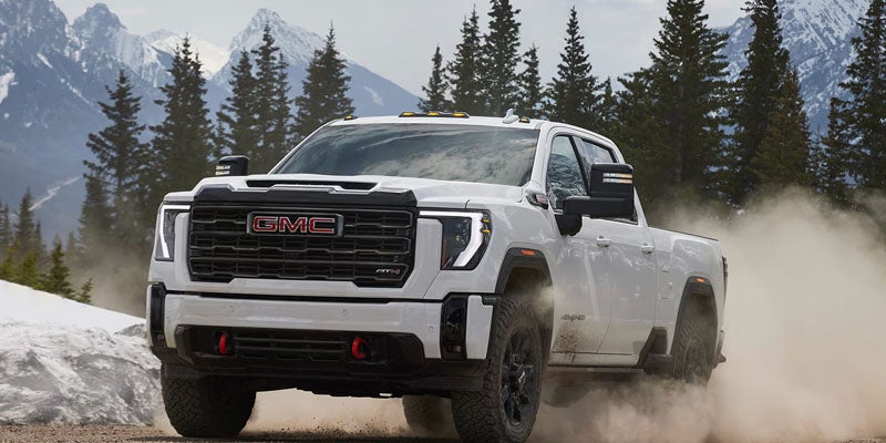 GMC Sierra 2500 performance view